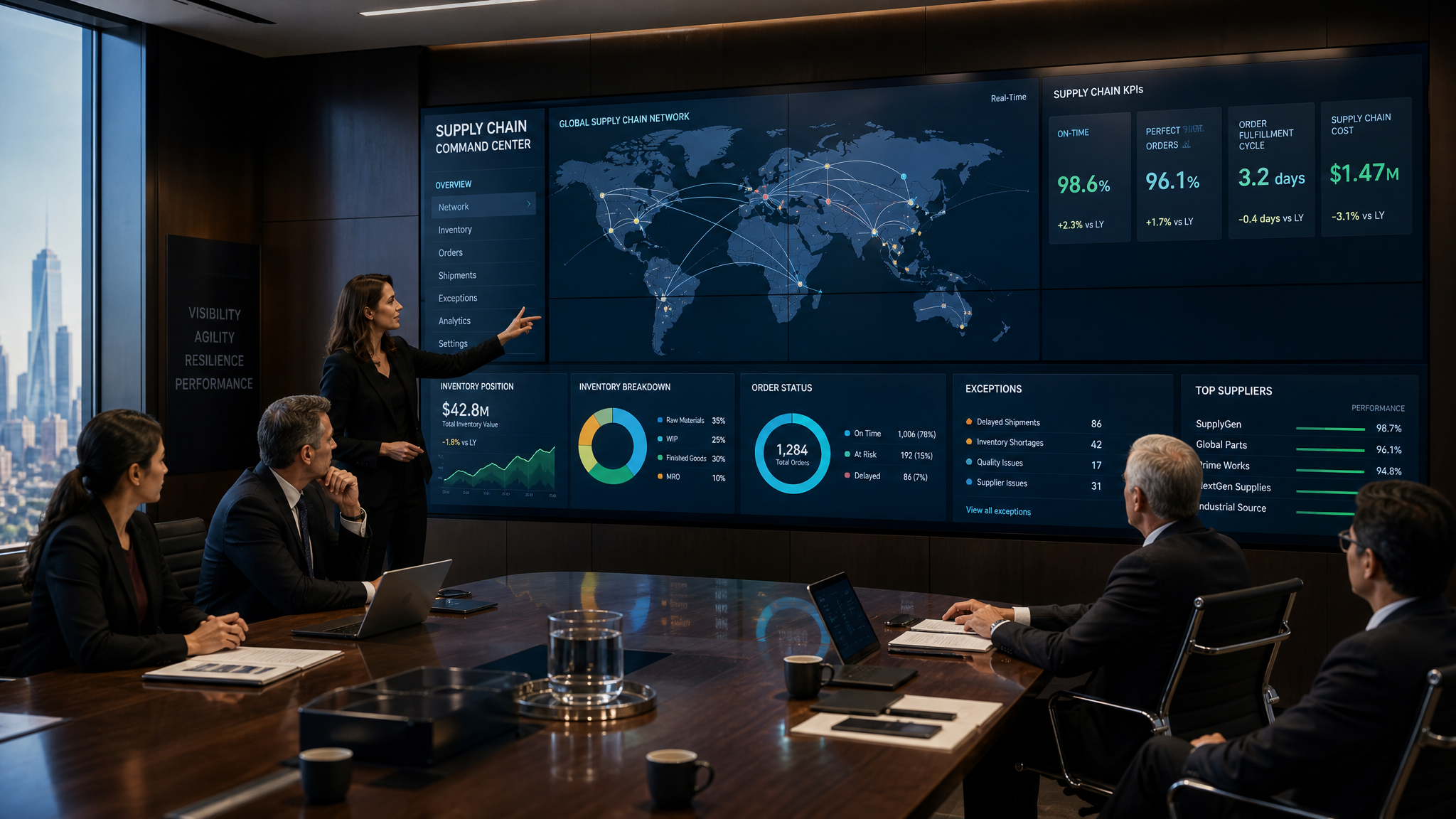 Executive Briefing: Supply Chain Visibility in 15 Minutes